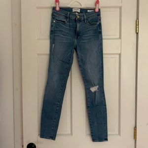 Frame Denim Le High Skinny jeans size 27